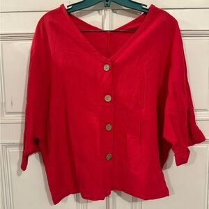 Unbranded Shirt (Size L) (Red)